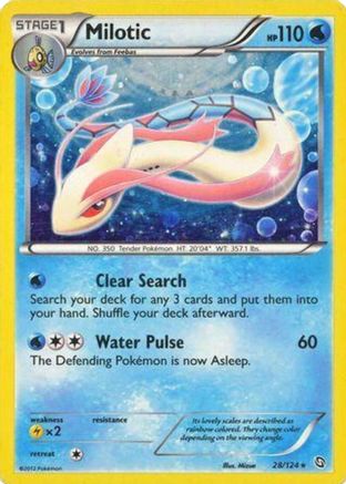Milotic (Cosmos Holo) (Blister Exclusive) (28) Holofoil - Dragons Exalted