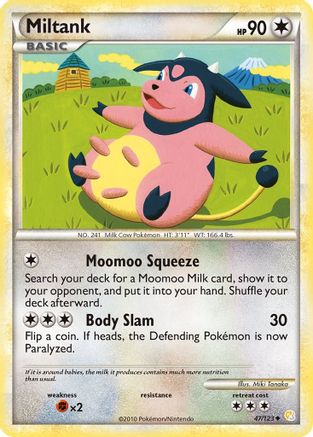 Miltank (47) Reverse Holofoil - HeartGold & SoulSilver