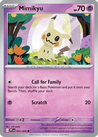 Mimikyu (42) Reverse Holofoil - Phantasmal Flames