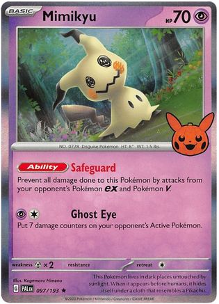 Mimikyu (97) Holofoil - Trick or Trade BOOster Bundle