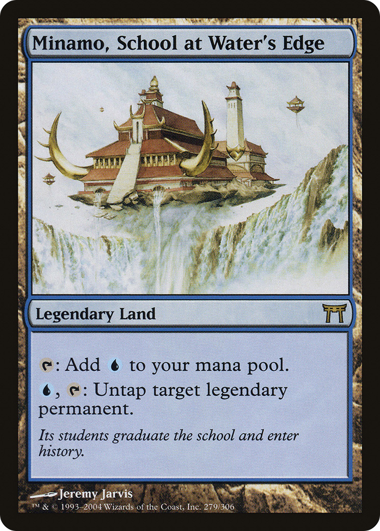 Minamo, School at Water's Edge (279) - Champions of Kamigawa