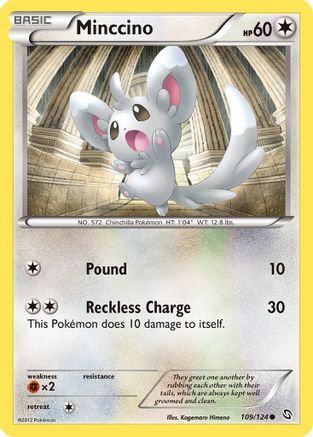 Minccino (109) - Dragons Exalted