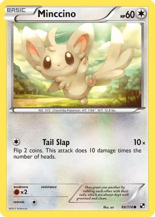 Minccino (88) - Black & White