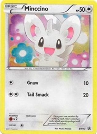 Minccino (Cracked Ice Holo) (BW13) Holofoil - Black Star Promos