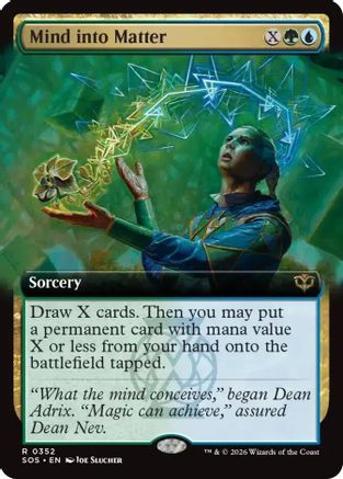 Mind into Matter (Extended Art) (352) - Secrets of Strixhaven