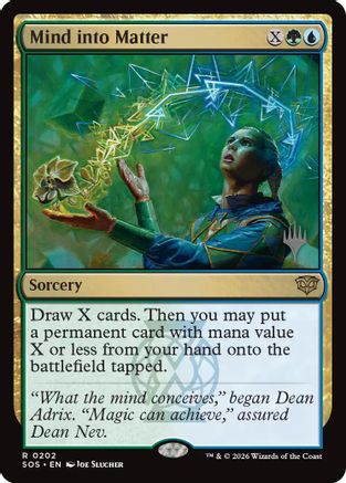 Mind into Matter (Promo Pack) (202) Foil - Secrets of Strixhaven