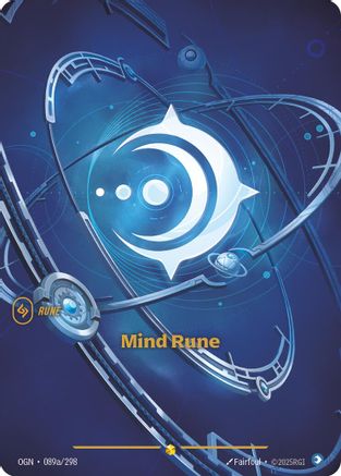 Mind Rune (Alternate Art) (089a) Foil - Origins