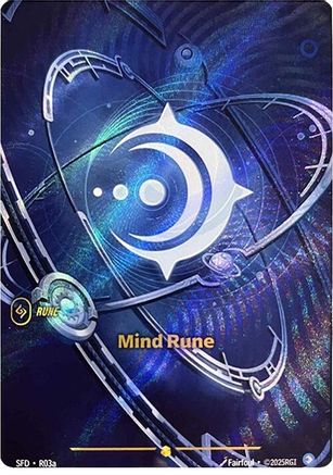Mind Rune (Alternate Art) (R03a) Foil - Spiritforged