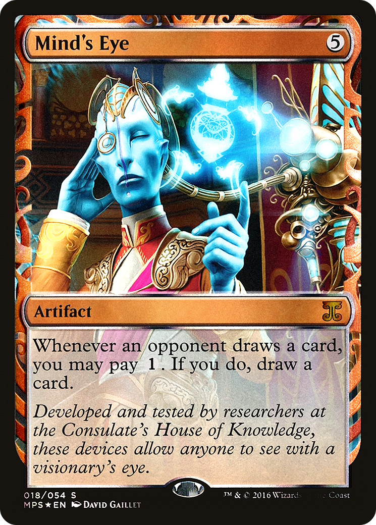 Mind's Eye (018) Foil - Kaladesh Inventions