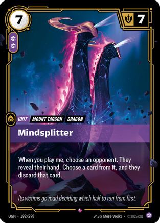 Mindsplitter (192) Foil - Origins