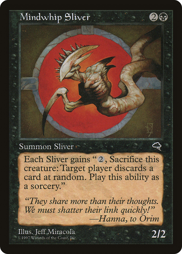 Mindwhip Sliver - Tempest