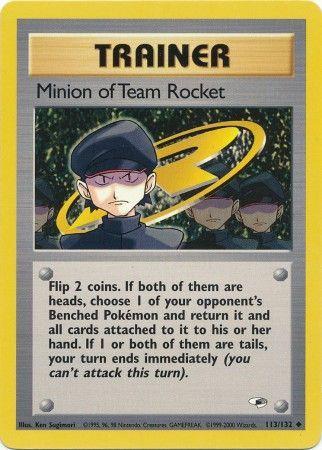 Minion of Team Rocket (113) (Unlimited) - Gym Heroes