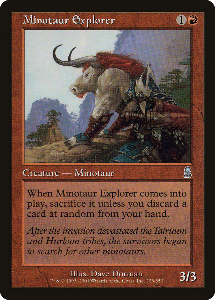 Minotaur Explorer (206) Foil - Odyssey