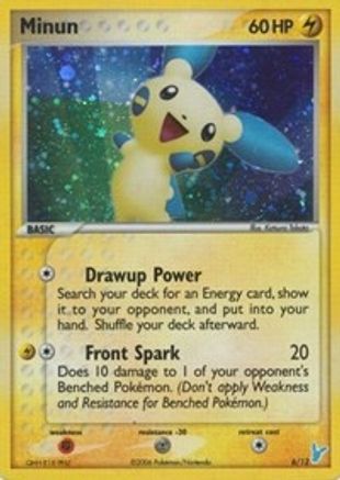 Minun (6) Holofoil - Trainer Kit: Plusle & Minun