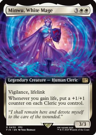 Minwu, White Mage (Extended Art) (430) - FINAL FANTASY