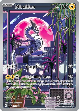 Miraidon (13) Holofoil - Black Star Promos