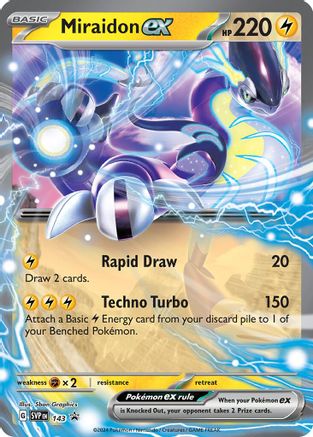 Miraidon ex (143) Holofoil - Black Star Promos