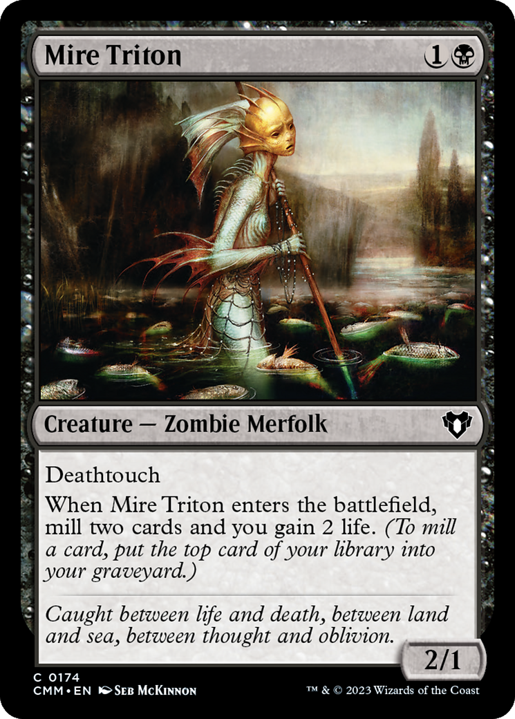 Mire Triton (174) Foil - Commander Masters