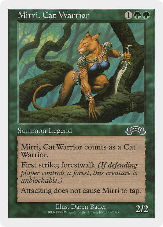 Mirri, Cat Warrior (060) - Anthologies