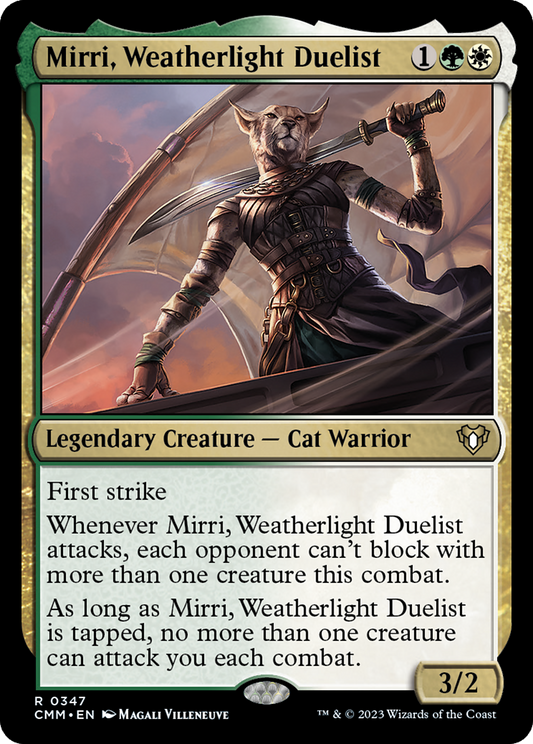 Mirri, Weatherlight Duelist (347) - Commander Masters