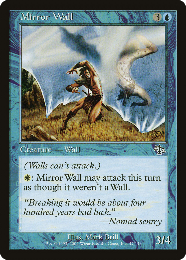 Mirror Wall (047) Foil - Judgment