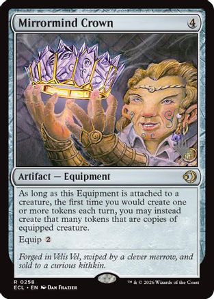 Mirrormind Crown (Promo Pack) (258) Foil - Lorwyn Eclipsed