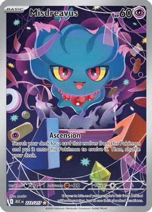 Misdreavus (233) Holofoil - Ascended Heroes