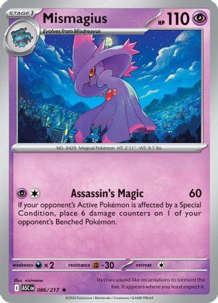 Mismagius (86) Holofoil - Ascended Heroes