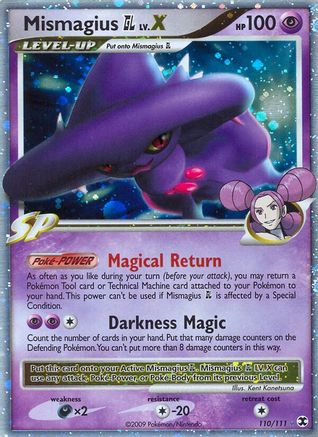Mismagius GL Lv.X (110) Holofoil - Rising Rivals
