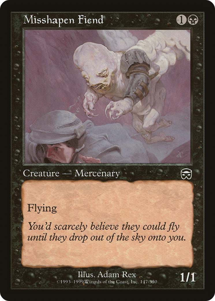 Misshapen Fiend (147) - Mercadian Masques