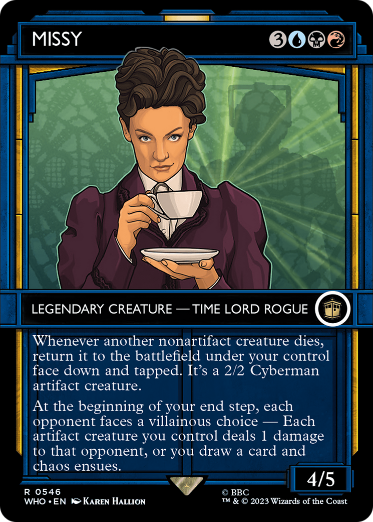 Missy (Showcase) (546) Foil - Doctor Who