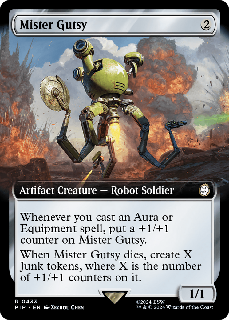 Mister Gutsy (Extended Art) (433) Foil - Fallout