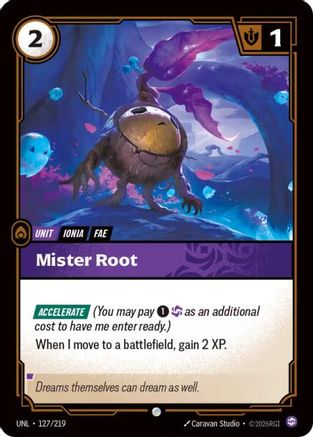 Mister Root (127) Foil - Unleashed