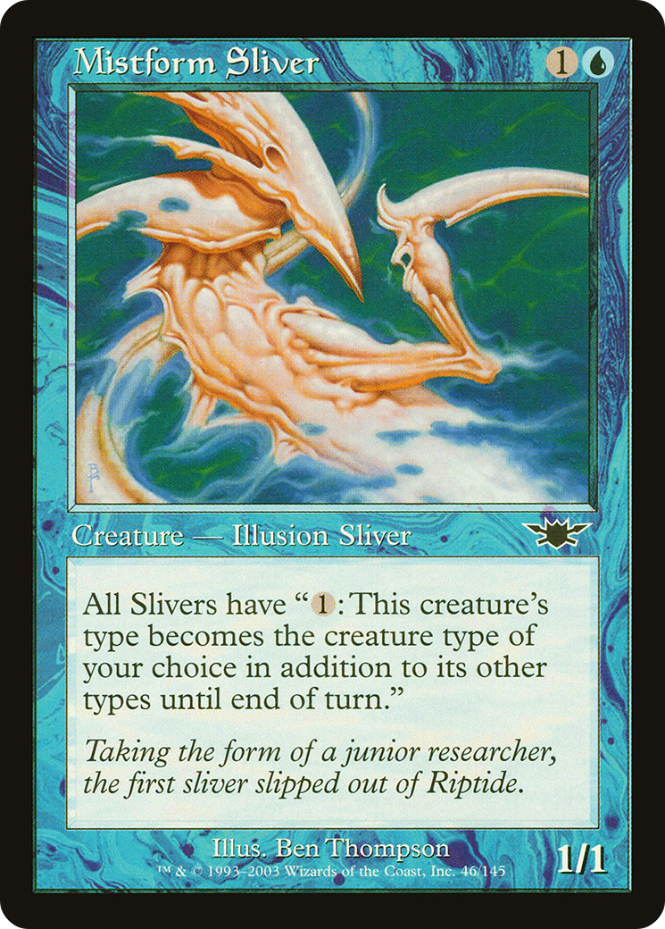 Mistform Sliver (046) Foil - Legions