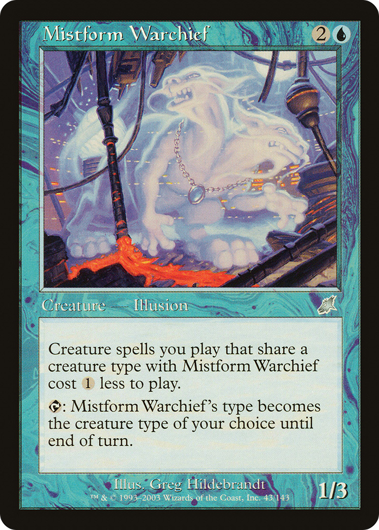 Mistform Warchief (043) - Scourge