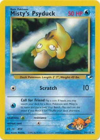 Misty's Psyduck (54) (Unlimited) - Gym Heroes