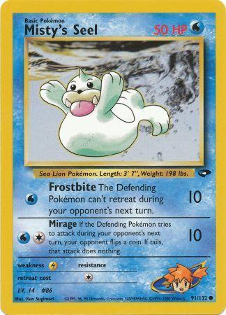 Misty's Seel (91) (Unlimited) - Gym Challenge