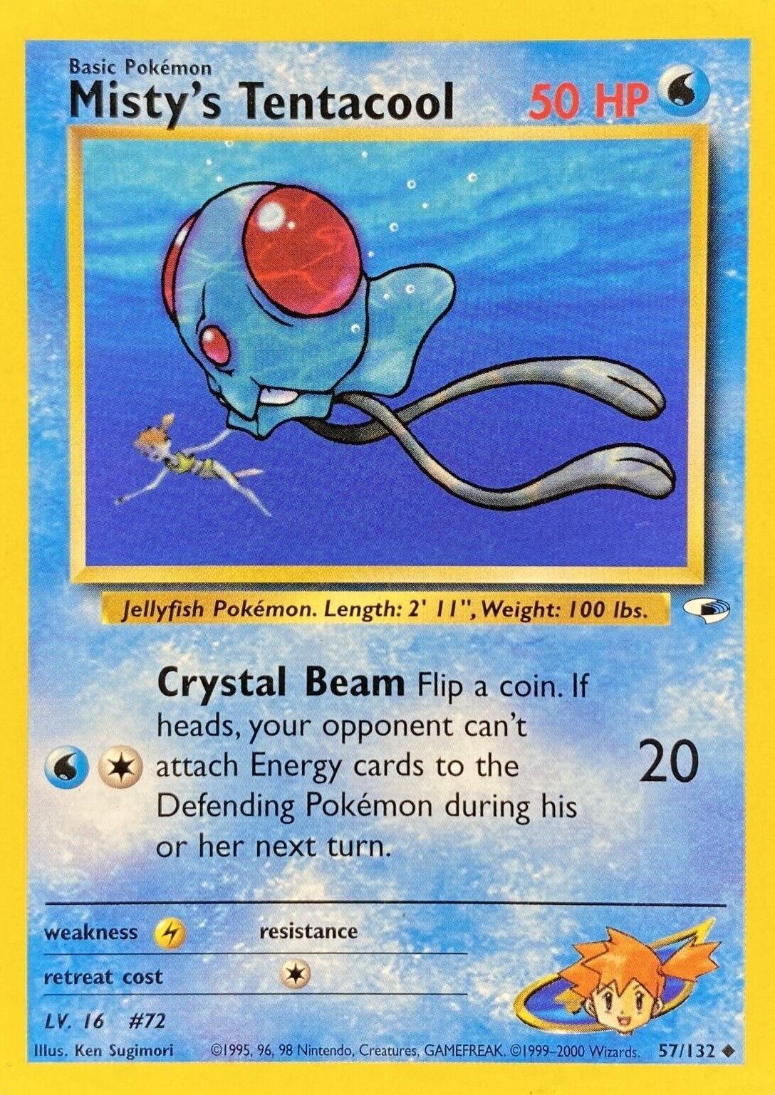 Misty's Tentacool (57) (Unlimited) - Gym Heroes