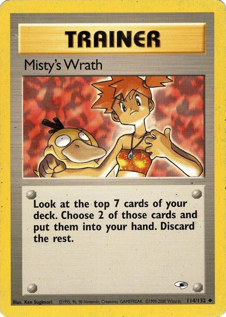 Misty's Wrath (114) (Unlimited) - Gym Heroes