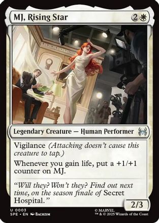 MJ, Rising Star (003) Foil - Marvel's Spider-Man: Eternal-Legal