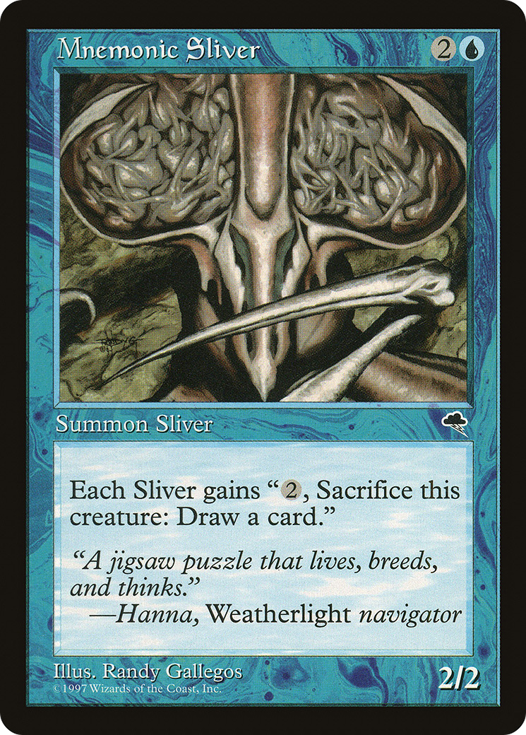 Mnemonic Sliver - Tempest