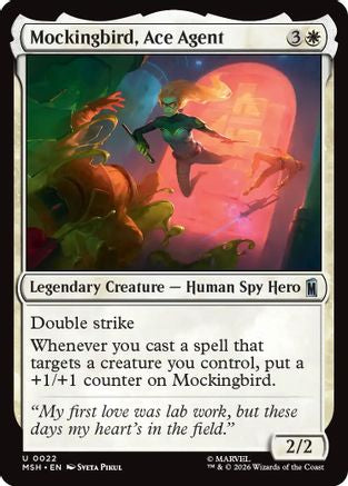 Mockingbird, Ace Agent (022) - Marvel Super Heroes