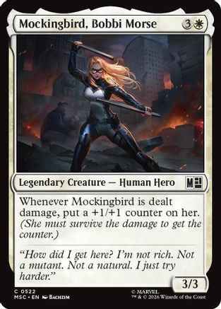 Mockingbird, Bobbi Morse (522) Foil - Commander: Marvel Super Heroes