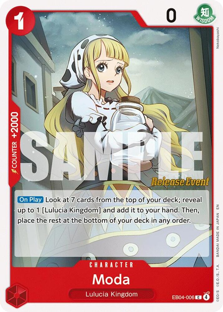 Moda (EB04-006) Release Event Cards