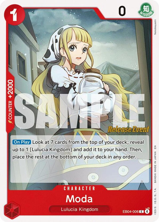 Moda (EB04-006) Release Event Cards