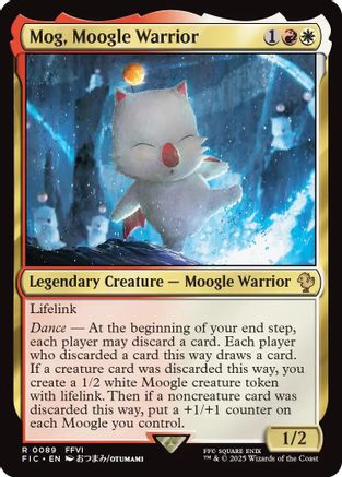 Mog, Moogle Warrior (089) Surge Foil - Commander: FINAL FANTASY