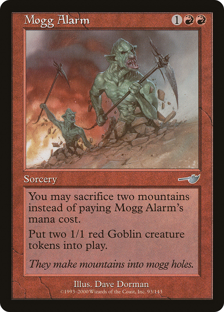 Mogg Alarm (093) Foil - Nemesis