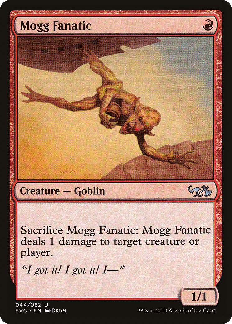 Mogg Fanatic (044) - Duel Decks Anthology: Elves vs. Goblins