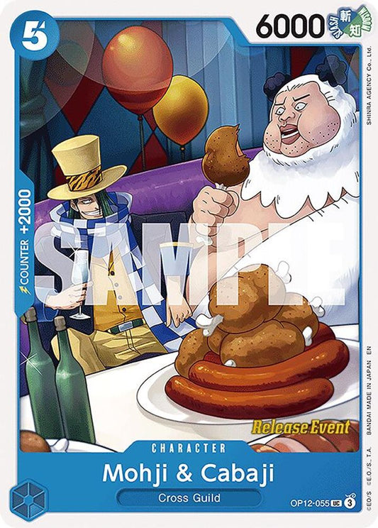 Mohji & Cabaji (OP12-055) Release Event Cards