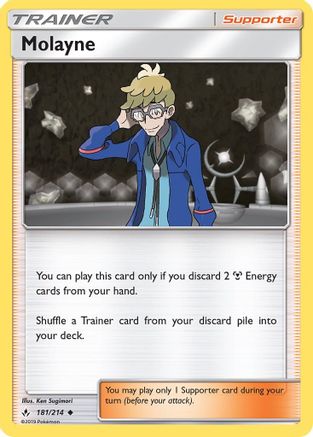 Molayne (181) Reverse Holofoil - Unbroken Bonds